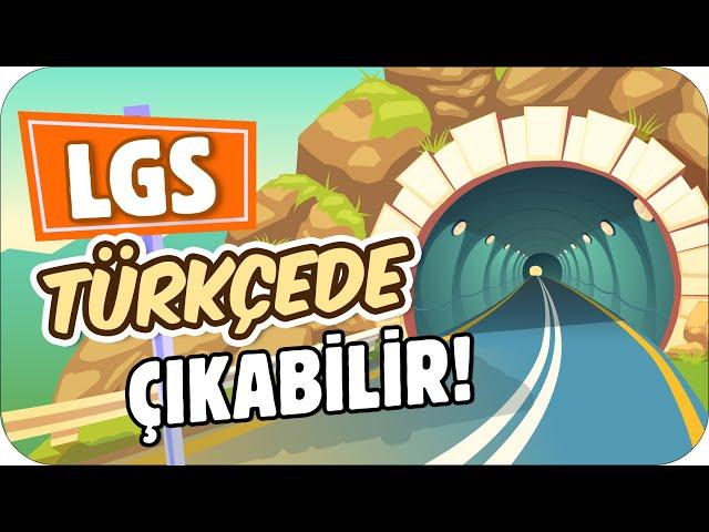 LGS TÜRKÇEDE ÇIKABİLİR!  SINAVDAN ÖNCE BU SORULARI GÖR