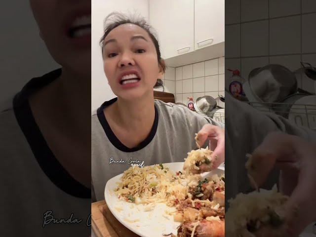 Meriah Bak Semua Menu Warteg Lahapnya Bunda Corla Mukbang