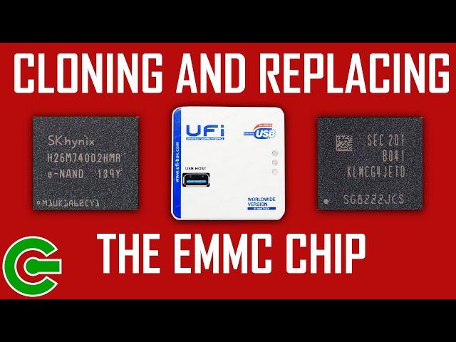 CLONING AND REPLACING THE EMMC CHIP USING THE UFI BOX