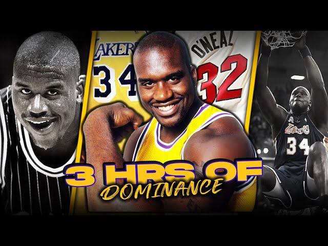 3 Hours Of Shaq's Most DOMiNANT NBA Performances 