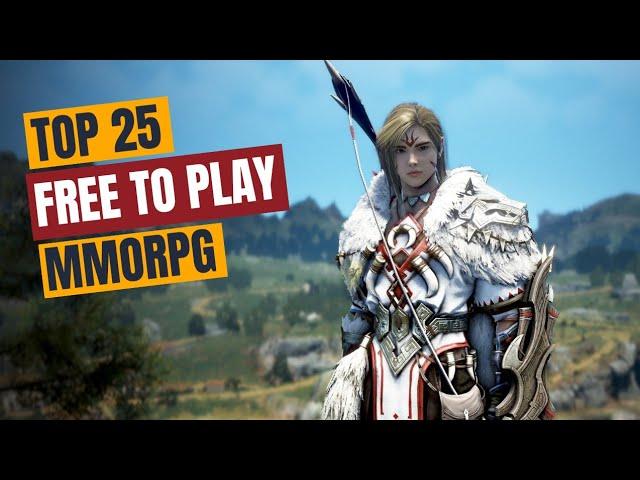 25 BEST MMORPGs That Are NOT Pay to Win for Mobile | FREE to Play