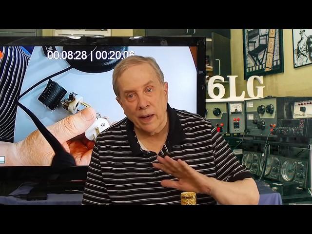 Ham Radio Basics--Jim, W6LG, Shows an Electrical Plug After It Failed--You Need To See This!