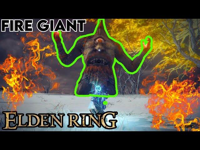 Fire Giant Easy Cheese in Elden Ring (NG or NG+)