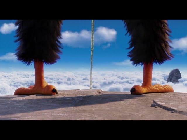 The Angry Birds Movie - Mighty Eagle Peeing in the Lake of Wisdom (with sound)