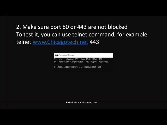 Fixing “HTTP error 404 the requested resource is not found”