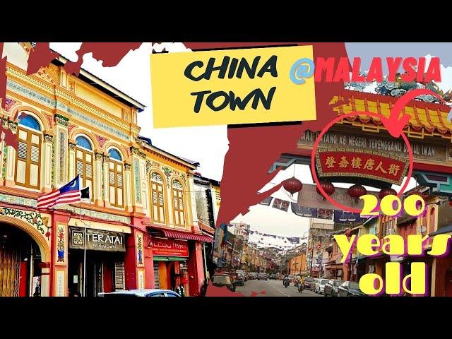 CHINA TOWN KUALA TERENGGANU Malaysia WALK TOUR | solo discovery travel vlog