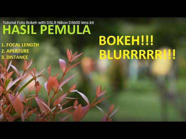 LENSA KIT BISA FOTO BOKEH CUY