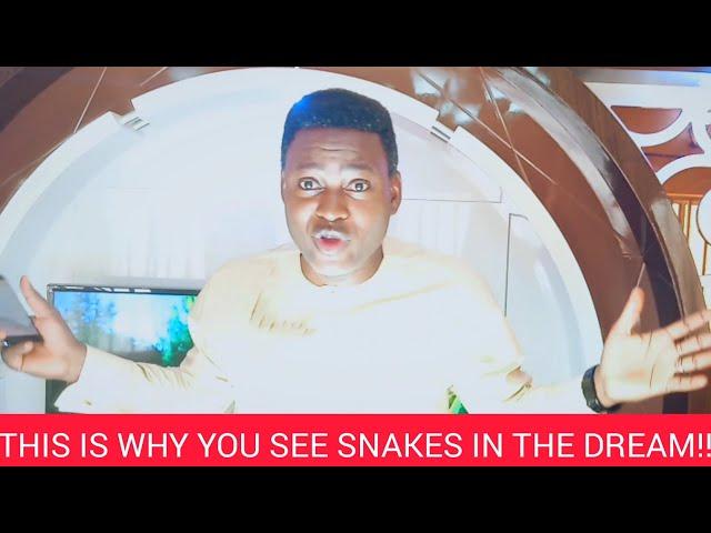 THIS IS WHY U SEE SNAKES IN YOUR DREAM!!!