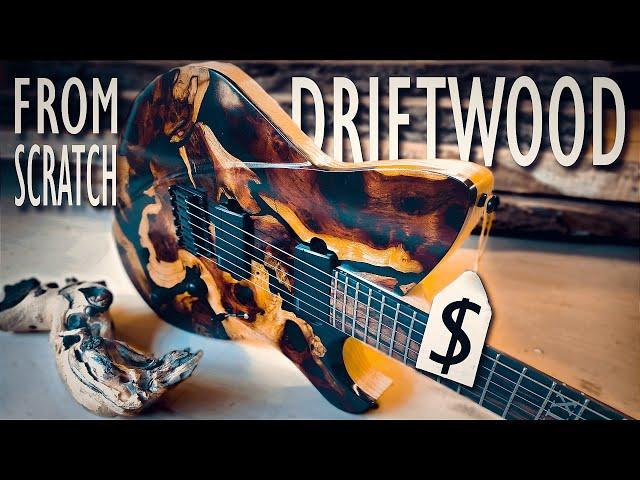 Most Expensive Guitar I've Made - From Driftwood to High-End Build