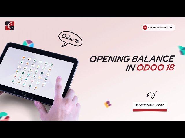 How to Create Opening Balance in Odoo 18 | Odoo 18 Accounting Tutorials | Odoo 18 Tutorials