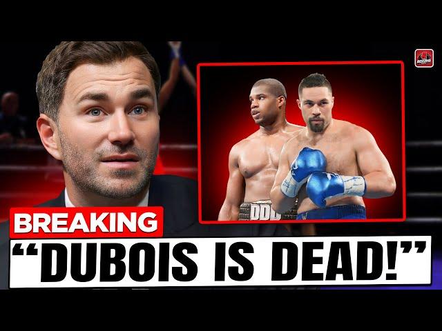 Eddie Hearn CRUSHES Daniel Dubois’ hopes of beating Joseph Parker!