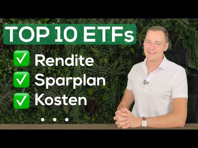 Top 10 Sparplan-ETFs (Trade Republic, Scalable und co.)
