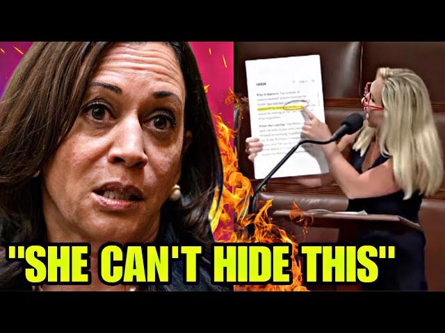 Marjorie Taylor Greene DESTROYS Kamala Harris CAMPAIGN After EXPOSING SHOCKING RECEIPTS LIVE On-Air