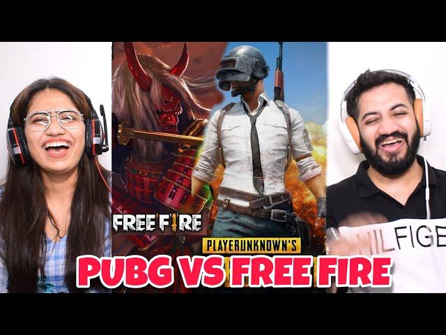 Free fire Vs Pubg Funny 