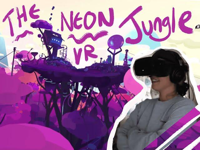 Let's Play VR | Tales from the Neon Jungle | Oculus Quill Theatre