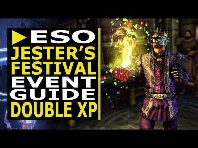 ESO Jester's Festival Event Guide - Earn Double XP and a Free Skin (2021)