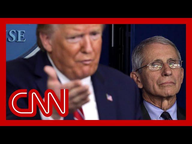 Fauci reveals what happened after correcting Trump at 2020 briefing