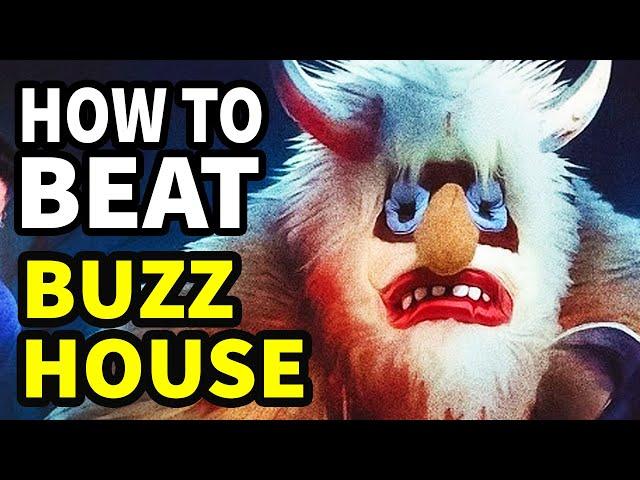 How To Beat The AX-WIELDING YETI In "Buzz House"