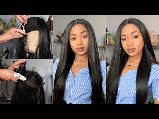 NEW Human Hair Dupe ! Outre Purple Pack Brazilian Bundles Human Hair Blend Quick Weave Wig