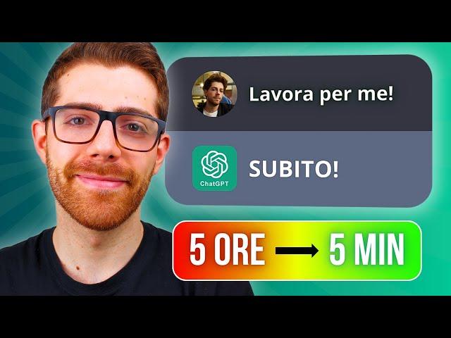 ChatGPT - I 9 migliori TRUCCHI per il Lavoro e la Produttività ⌛