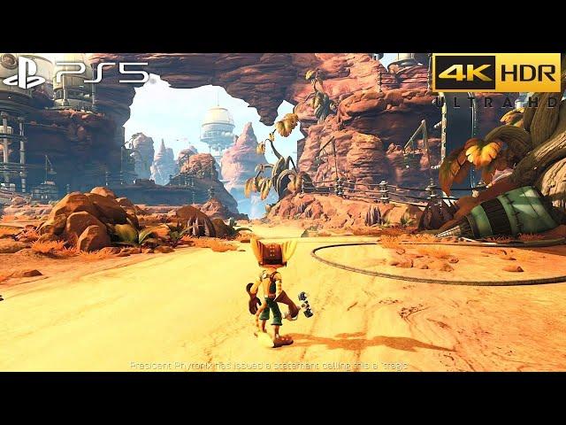 Ratchet & Clank (PS5) 4K HDR Gameplay - (Full Game)