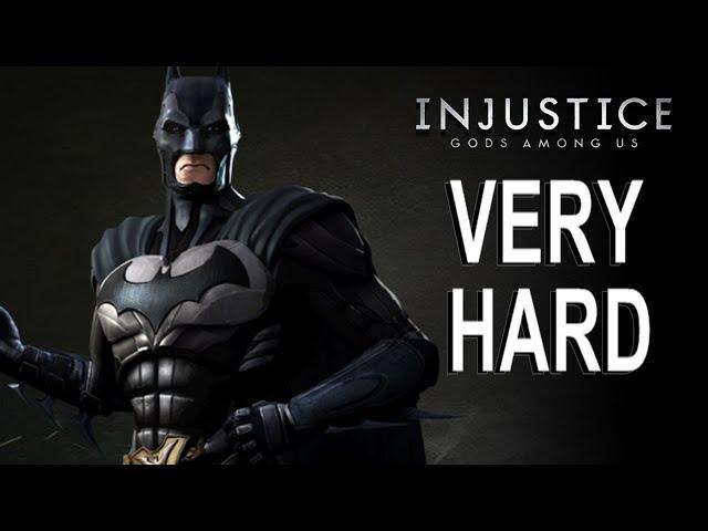 Injustice Gods Among Us - Batman Classic Battles (VERY HARD) NO MATCHES LOST