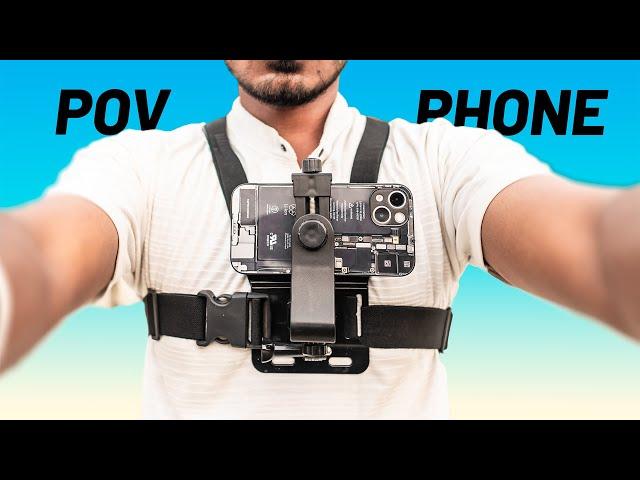 Creative Mobile Video Trick - Shoot POV Videos using your Phone Camera