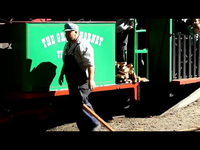 The Green Hornet steam train- Timbertown Wauchope NSW