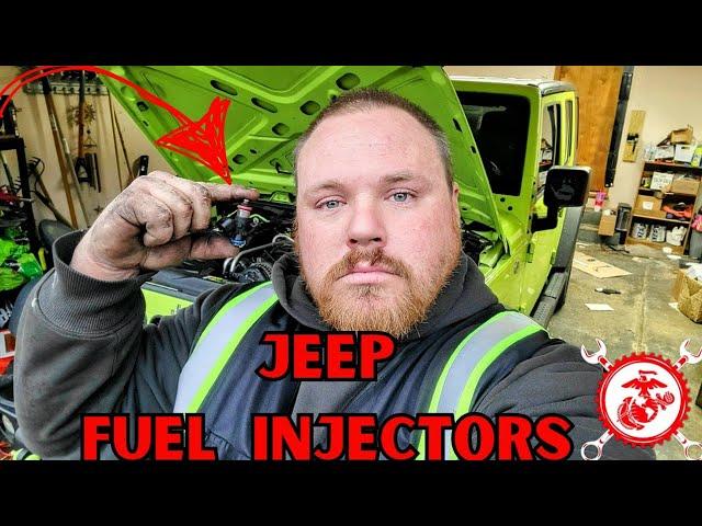 {Mobile Mechanic Work Day} 2017 Jeep Wrangler Fuel Injector Replacement