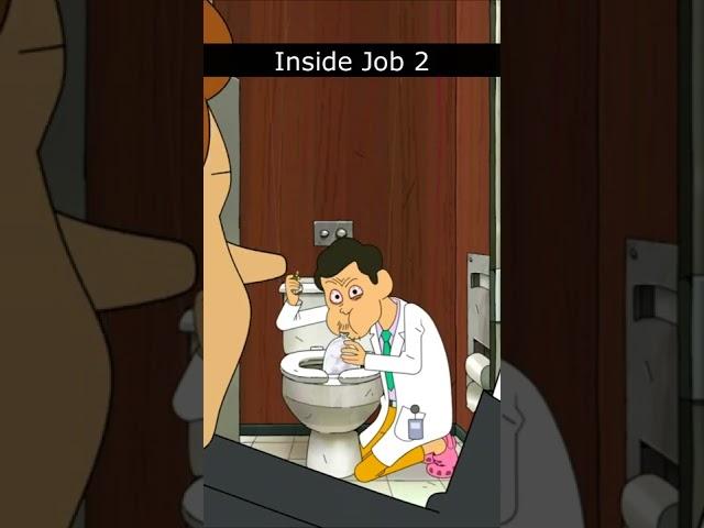 Inside Job 2 Moment | Toilet bonk #shorts #insidejob #insidejob2 #anime #netflix