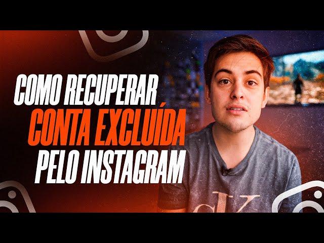 COMO RECUPERAR a sua conta do INSTAGRAM!