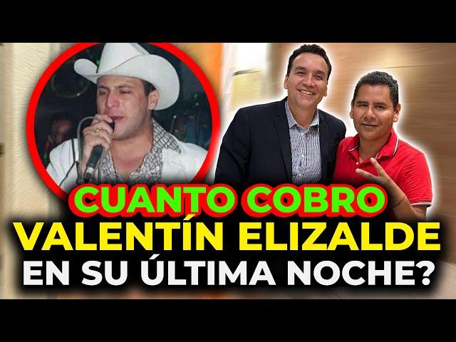 Cuanto cobro VALENTÍN ELIZALDE en su último palenque | su manager aclara todas las dudas