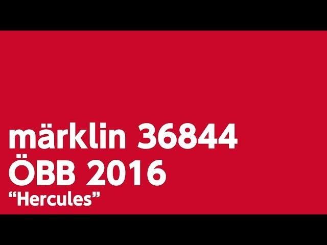 märklin 36844 - ÖBB 2016 "Hercules" - Funktionen