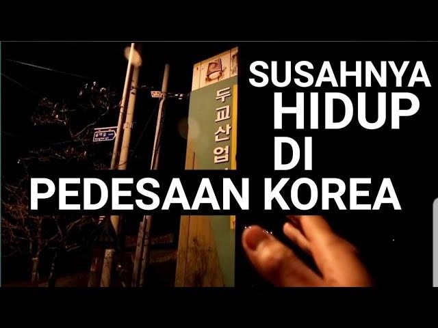 SUSAHNYA HIDUPKU DI PEDESAAN KOREA