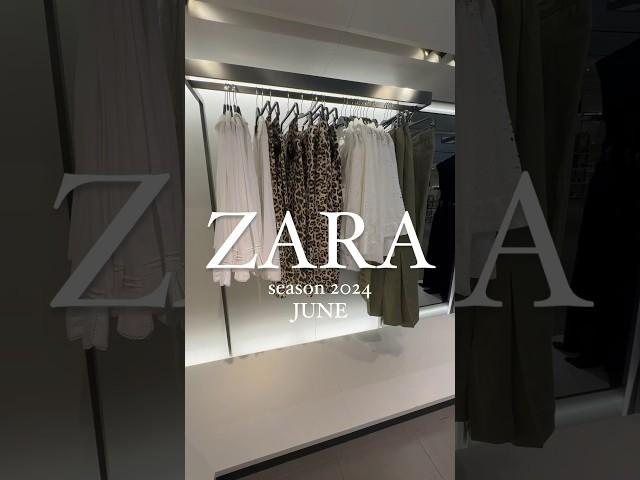 ZARA NEW  collection 2024/JUNE  UnbezahlteWerbung