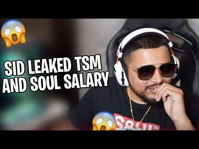 SID LEAKED HIS SALARY IN TSM AND SOUL..!!?!