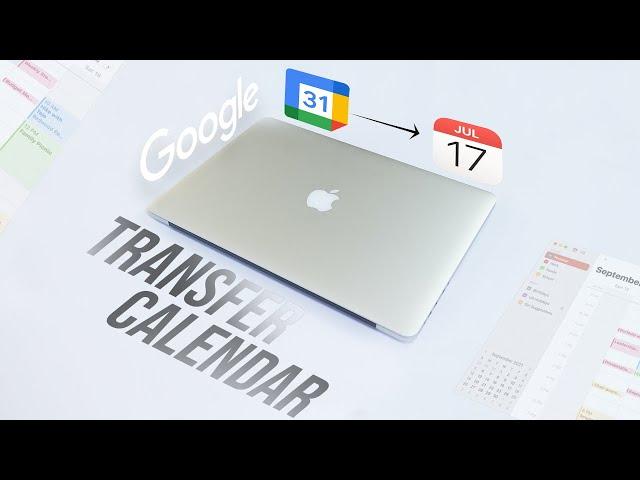 How to Sync Google Calendar with Apple Calendar