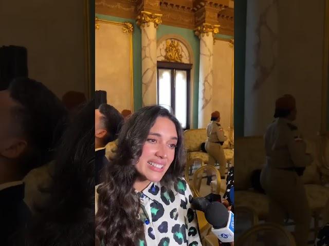 Primeras declaraciones de Amelia Vega sobre el recibimiento de Al Horford en el Palacio Nacional