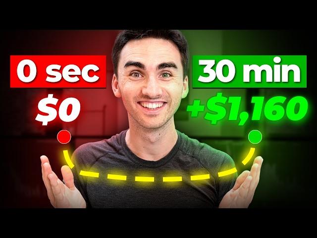 1 Min Beginner Scalping Strategy (Real Results +$1,160)