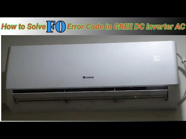 F0 Error In Gree Inverter AC Test And Solve