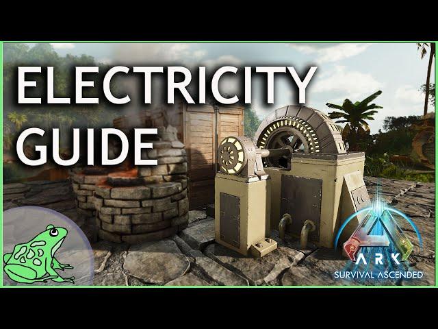 Ark Survival Ascended Electricity How to Guide