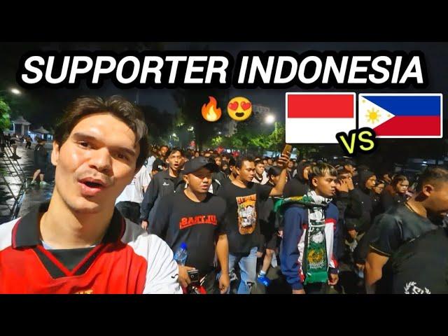 TIMNAS DAY REACTION: SUPPORTER INDONESIA TIDAK PERNAH KALAH ️