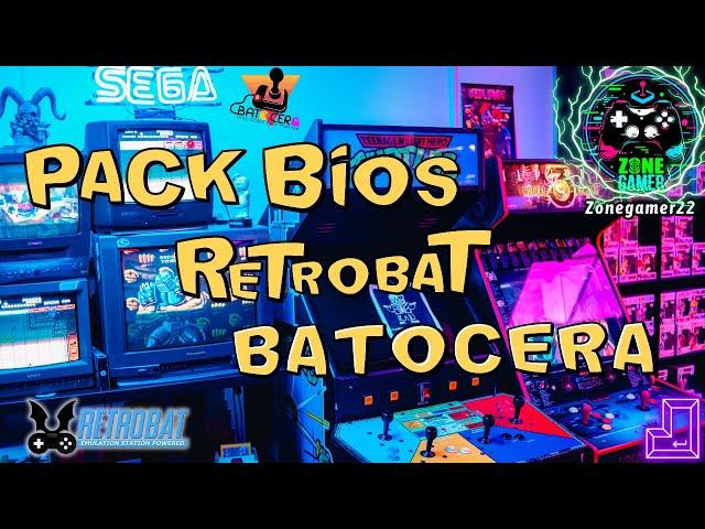 BIOSPara Retrobat y BatoceraUltimate Pack EditionDescargar + Instalar Rapido y Facil2024