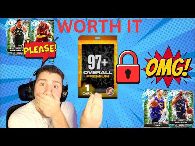 I LOCK IN FOR A 97 + IN NBA 2K25 MYTEAM! IS THIS WORTH IT? NEW MYTEAM FESTIVAL EVENT!