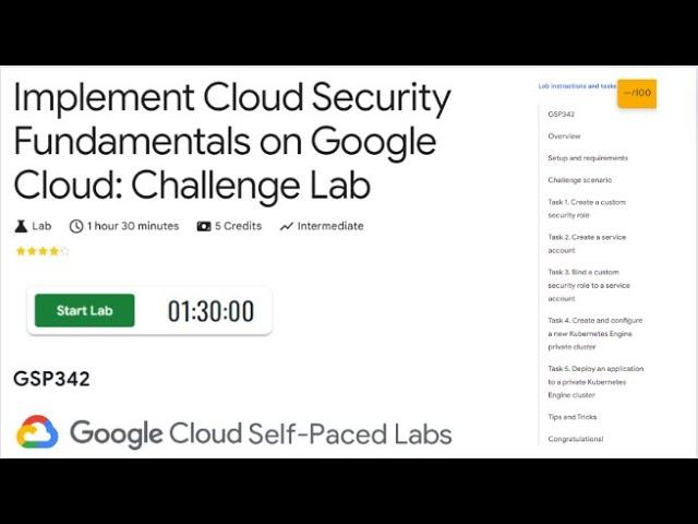 Implement Cloud Security Fundamentals on Google Cloud: Challenge Lab | GSP342 | 2024 #qwiklabs