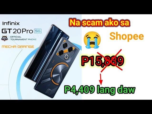 na scam ako sa shopee ng P4,409