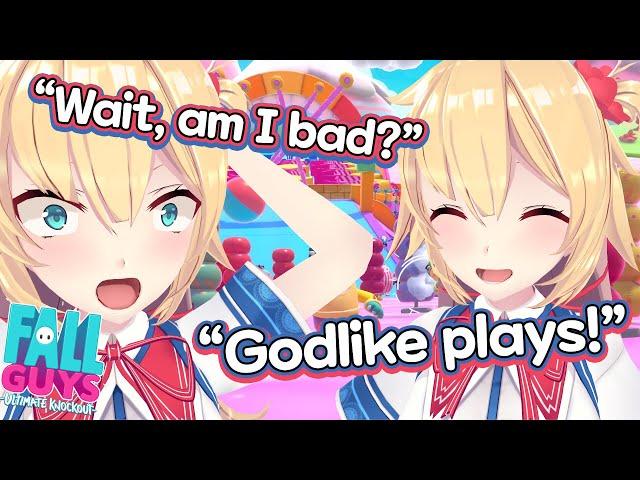 【ENG SUB】Haachama shows her skills at Fall Guys - Stream Highlights【Hololive】