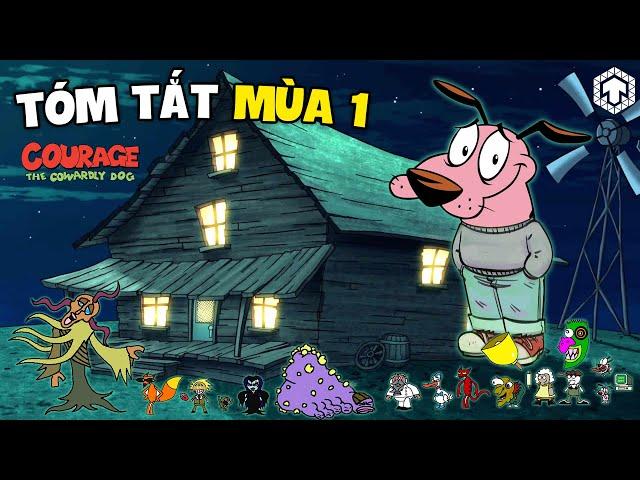 Toàn Bộ Nội Dung Courage The Cowardly Dog Mùa 1 | Courage Chú Chó Nhút Nhát | Ăng Ten