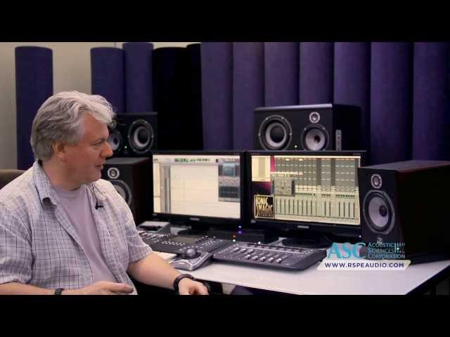 Re-recording mixer Jonathan Wales on the ASC AttackWall - RSPE Audio