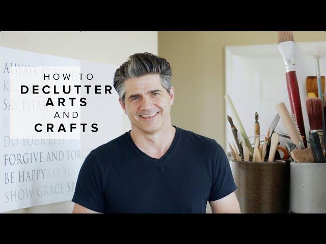 How to Declutter Arts and Crafts Supplies